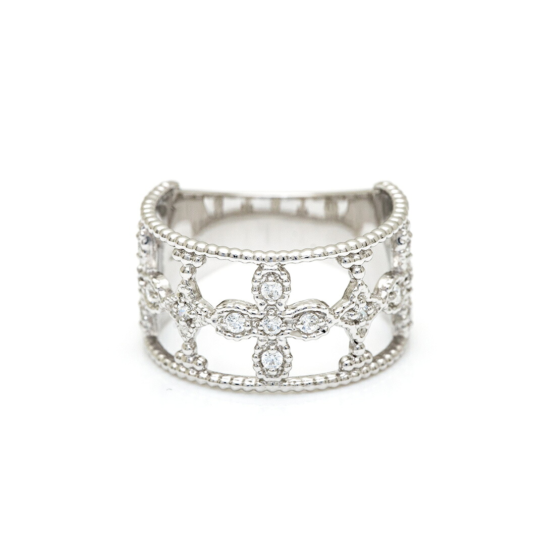 umu -アム- FINE JEWELRY STUIDIOダイヤモンド フラワーモチーフ リング 「rilievo」rg0414_m.jpg