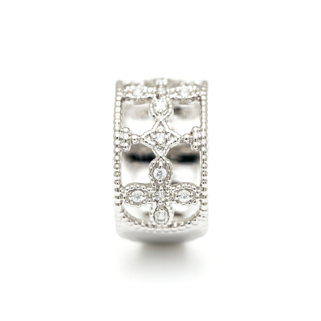 umu -アム- FINE JEWELRY STUIDIOダイヤモンド フラワーモチーフ リング 「rilievo」rg0414_y.jpg