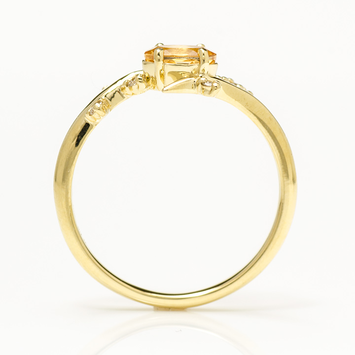 umu -アム- FINE JEWELRY STUIDIOK18 インペリアルトパーズ ダイヤモンド リング 「spumare」rg0425_s.jpg