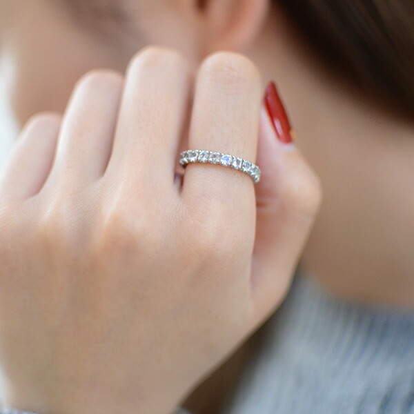 umu -アム- FINE JEWELRY STUIDIOK18 ブルームーンストーン フルエタニティリングrg0427_i2.jpg