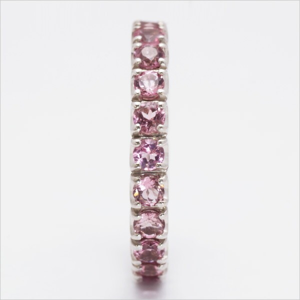 umu -アム- FINE JEWELRY STUIDIOピンクトルマリン フルエタニティリングrg0445_y.jpg