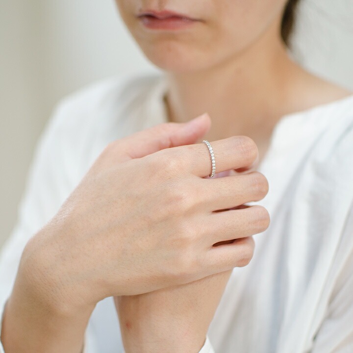 umu -アム- FINE JEWELRY STUIDIOK18 ダイヤモンド エタニティリング 「fila」rg0447_i2.jpg