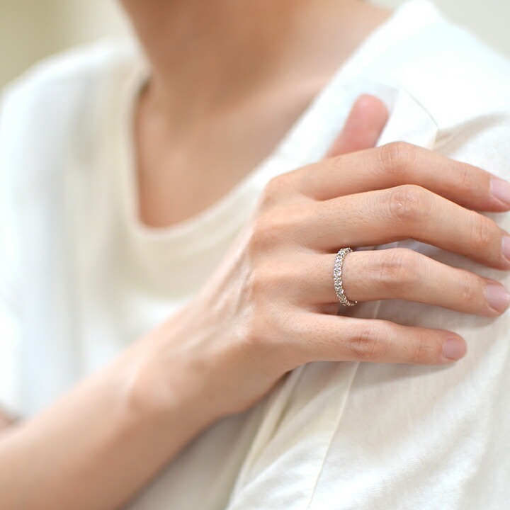umu -アム- FINE JEWELRY STUIDIOダイヤモンド 0.8ct フルエタニティリングrg0448_i3.jpg