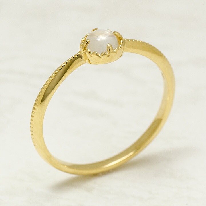 umu -アム- FINE JEWELRY STUIDIOカボション ムーンストーン リング 「amaretto」rg0452_kanban2.jpg