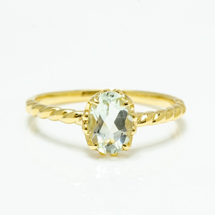 umu -アム- FINE JEWELRY STUIDIOK18 グリーンアメシスト リング 「fresco」rg0454_m.jpg