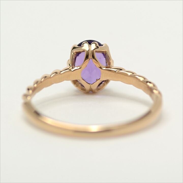 umu -アム- FINE JEWELRY STUIDIOK18 アメシスト リング 「fresco」rg0459_u.jpg