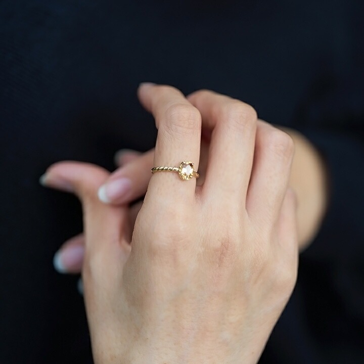 umu -アム- FINE JEWELRY STUIDIOK18 インペリアルトパーズ リング 「fresco」rg0461_i2.jpg