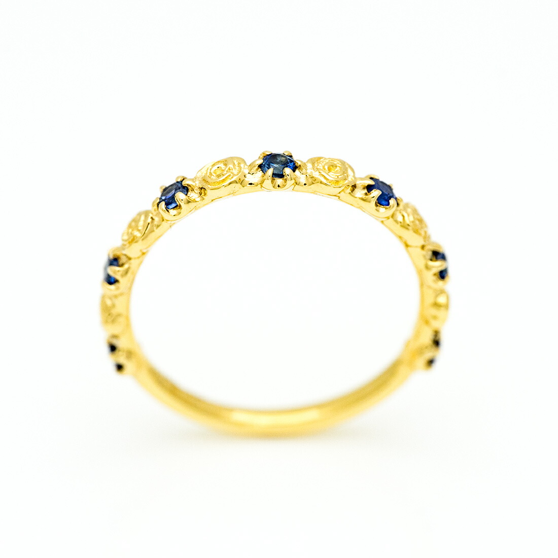 umu -アム- FINE JEWELRY STUIDIOブルーサファイア バラモチーフ リング 「rosa」rg0464_s2.jpg