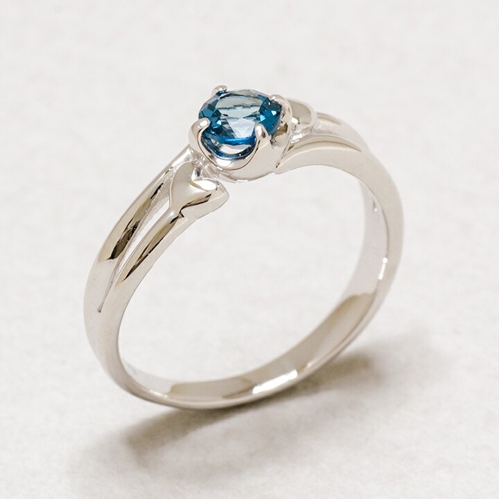 K18 ロンドンブルートパーズ リング[商品番号:RG0473] | umu