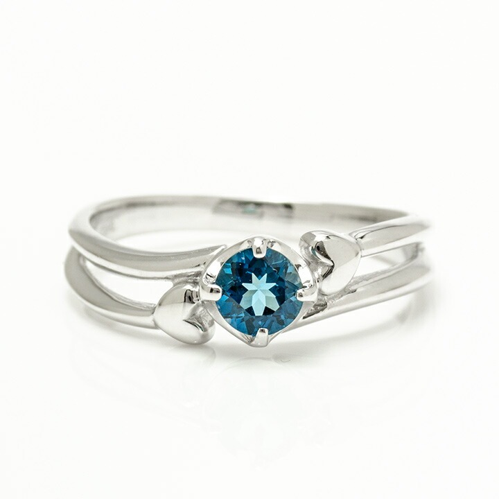 K18 ロンドンブルートパーズ リング[商品番号:RG0473] | umu