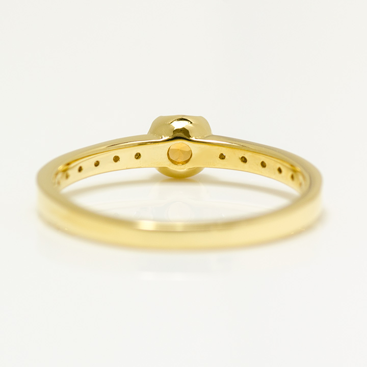 umu -アム- FINE JEWELRY STUIDIOK18 スペサタイトガーネット ダイヤモンド リング 「polarita」rg0478_u.jpg