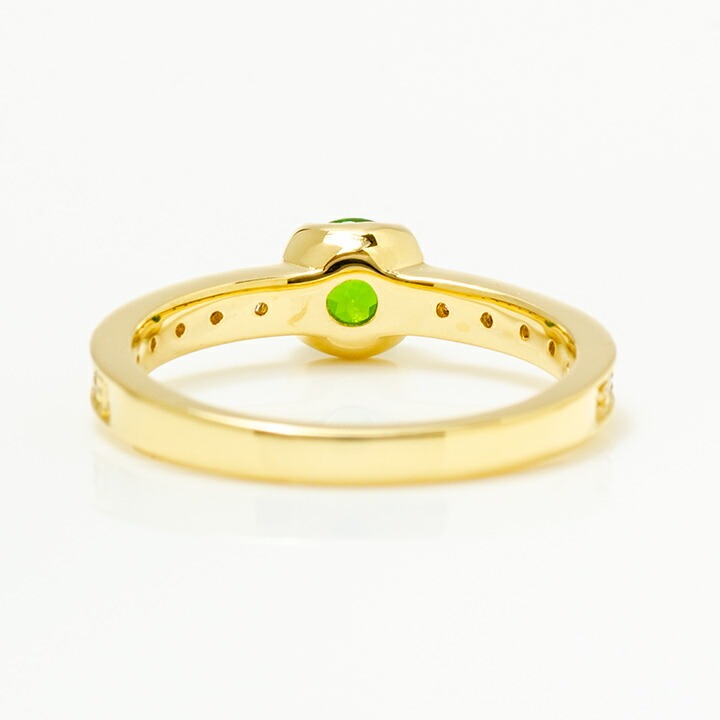 umu -アム- FINE JEWELRY STUIDIOK18 クロムダイオプサイト ダイヤモンド リング 「polarita」rg0481_u.jpg