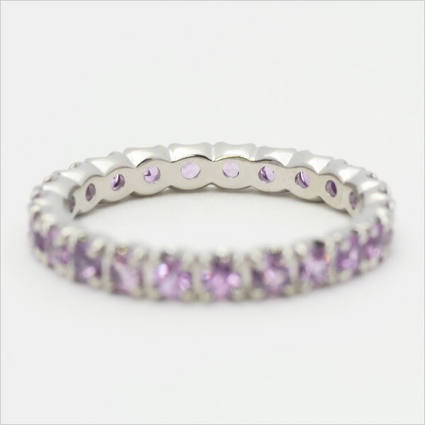 umu -アム- FINE JEWELRY STUIDIOK18 パープルサファイア フルエタニティリングrg0485_u.jpg