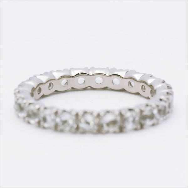 umu -アム- FINE JEWELRY STUIDIOK18 ホワイトトパーズ フルエタニティリングrg0495_u.jpg
