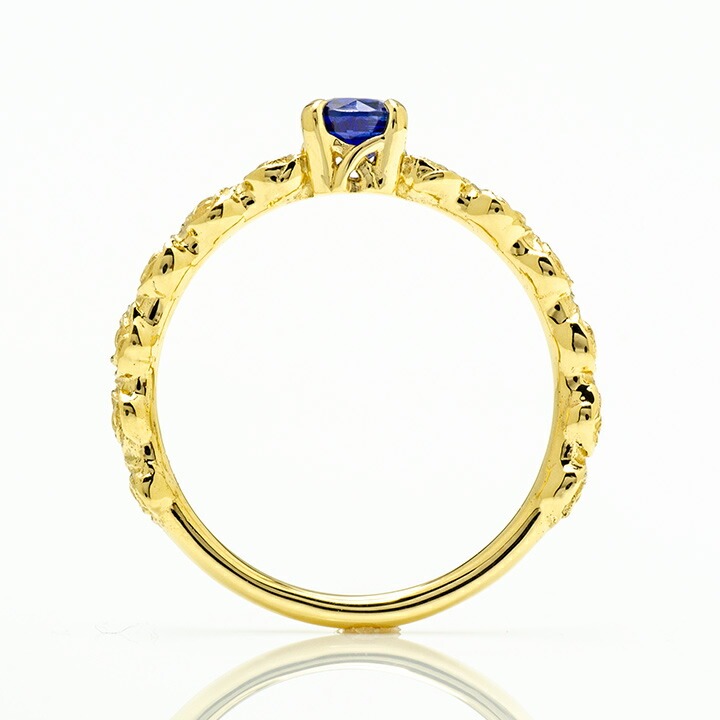 umu -アム- FINE JEWELRY STUIDIOK18 カイヤナイト バラモチーフ リング 「rosa」rg0497_s.jpg