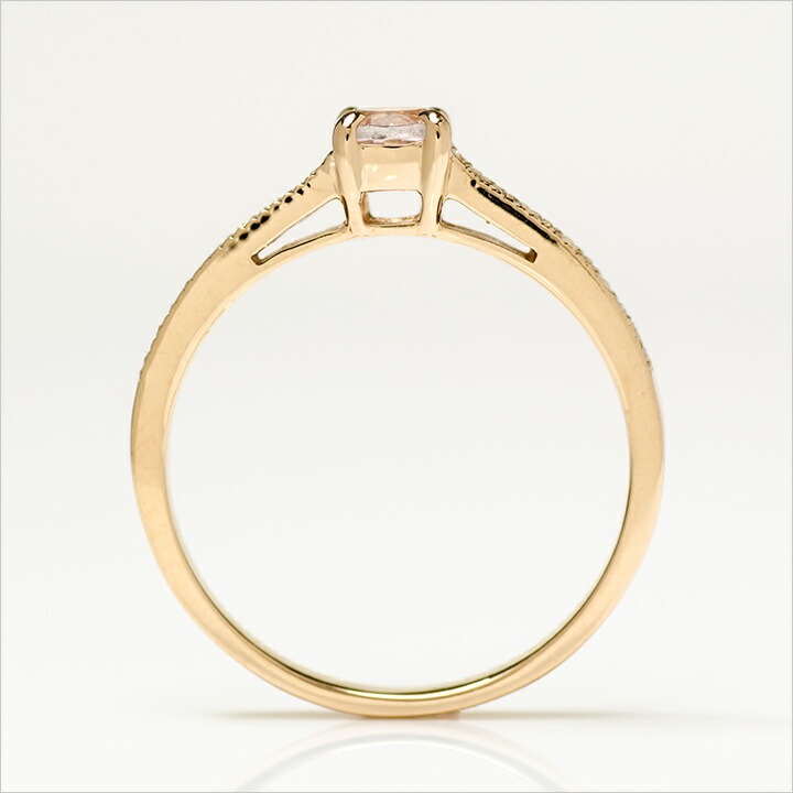 umu -アム- FINE JEWELRY STUIDIOK18 モルガナイト ダイヤモンド リング 「fiorito」rg0502_s.jpg