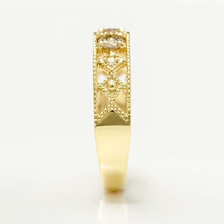 umu -アム- FINE JEWELRY STUIDIOブラウンダイヤモンド ダイヤモンド リング 「blonda」rg0506_y.jpg