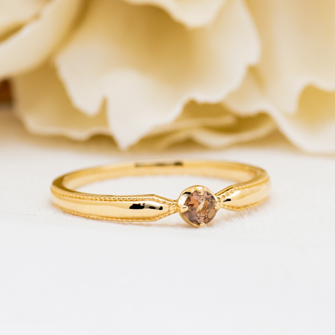 umu -アム- FINE JEWELRY STUIDIOK18 アンダルサイト リング 「nastro」rg0511_1.jpg