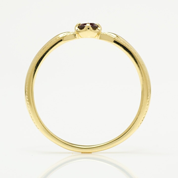 umu -アム- FINE JEWELRY STUIDIOパイロープガーネット リング 「nastro」rg0512_s.jpg