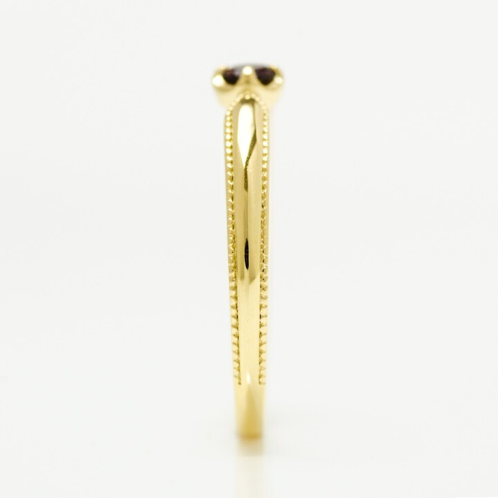 umu -アム- FINE JEWELRY STUIDIOパイロープガーネット リング 「nastro」rg0512_y.jpg