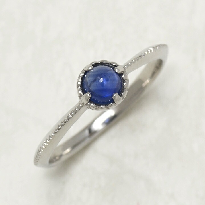 umu -アム- FINE JEWELRY STUIDIOK18 カボション ブルーサファイア リング 「amaretto」rg0525_kanban2.jpg