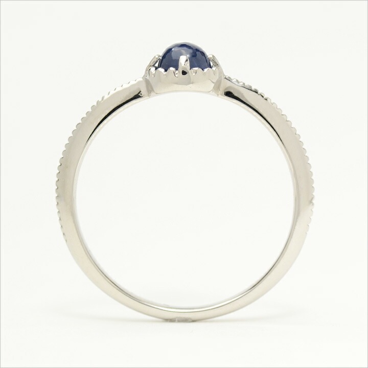 umu -アム- FINE JEWELRY STUIDIOK18 カボション ブルーサファイア リング 「amaretto」rg0525_s.jpg