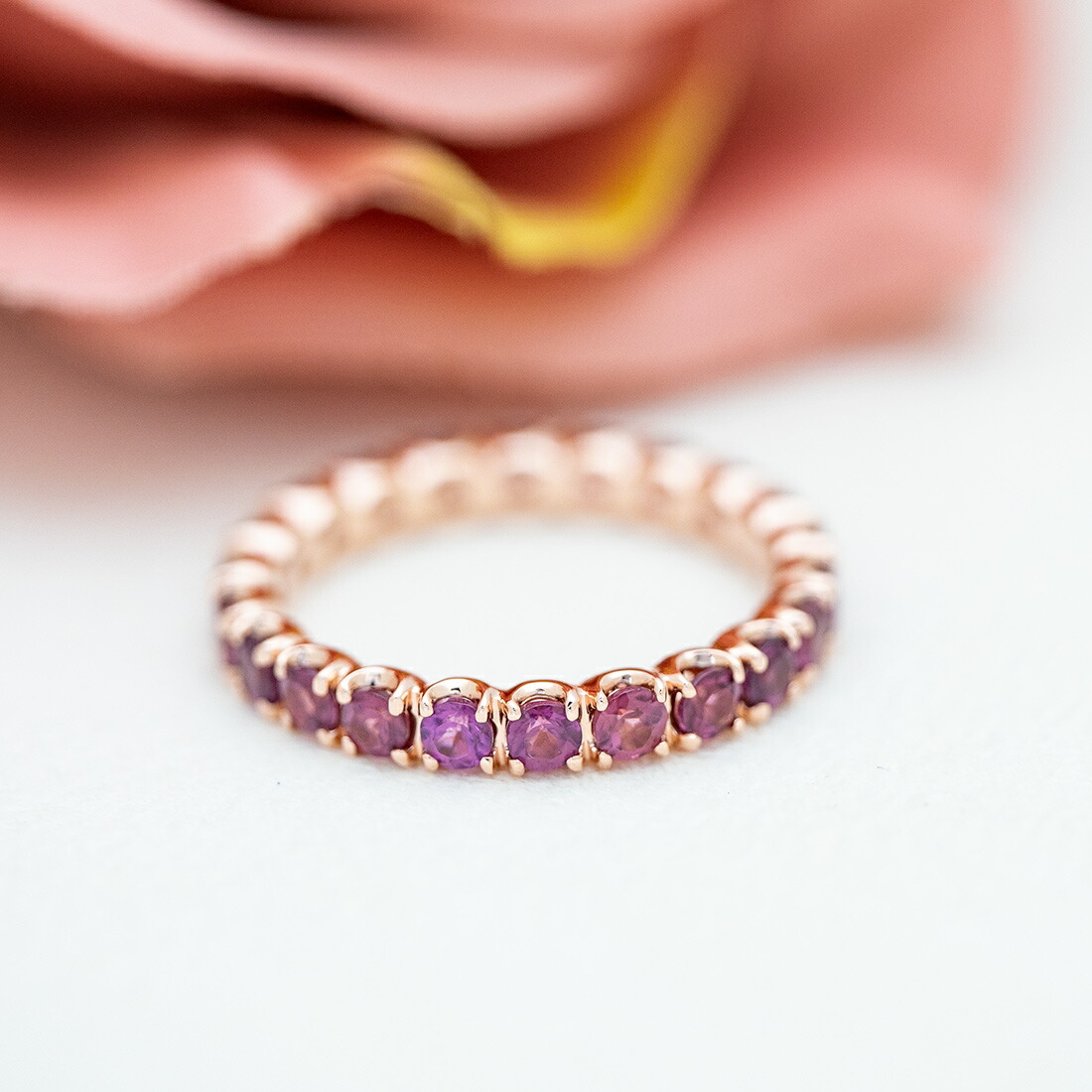 umu -アム- FINE JEWELRY STUIDIOロードライトガーネット フルエタニティリングrg0534_1.jpg