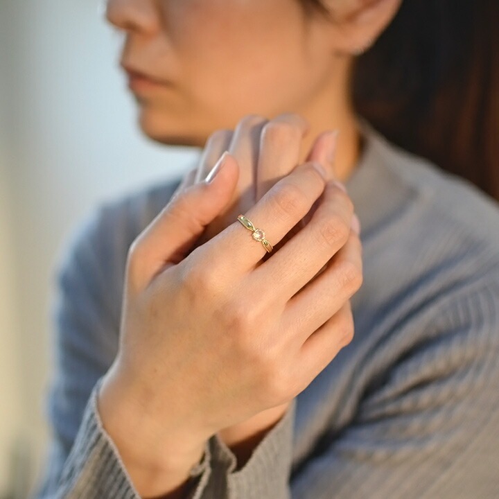 umu -アム- FINE JEWELRY STUIDIOK18 ローズカット ブルームーンストーン リング 「tocca」rg0539_i2.jpg