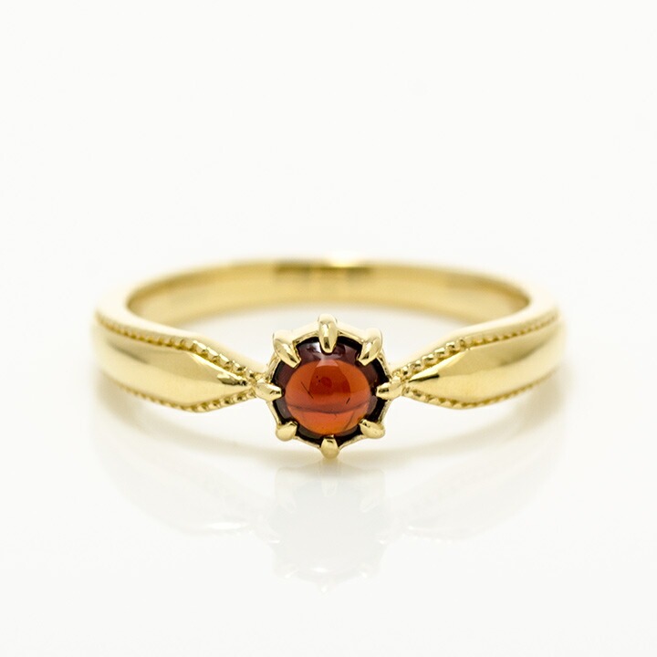 umu -アム- FINE JEWELRY STUIDIOK18 ローズカット パイロープガーネット リング 「tocca」rg0540_m.jpg