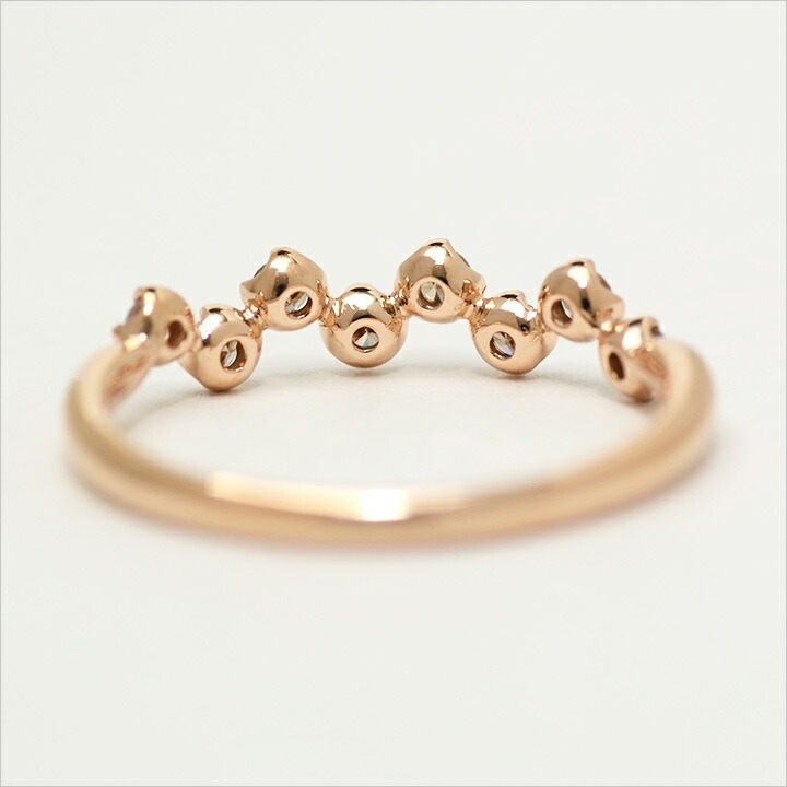 umu -アム- FINE JEWELRY STUIDIOブラウンダイヤモンド リング 「stellato」rg0551_u.jpg