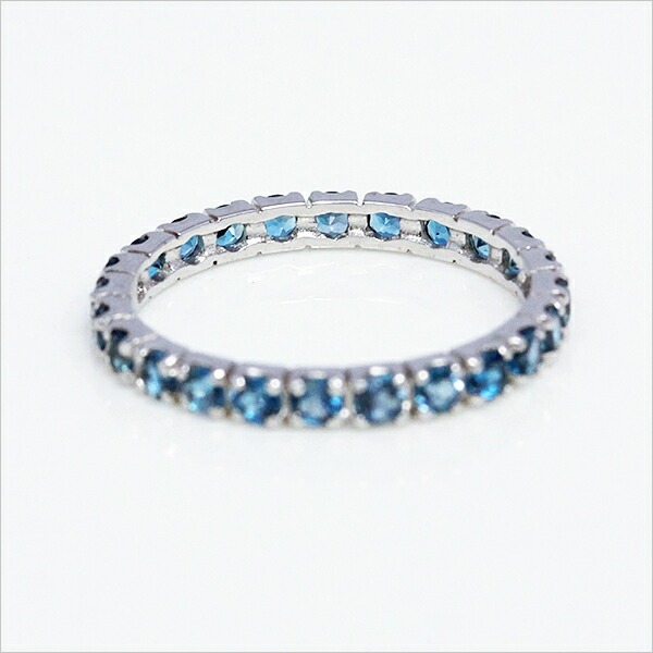 umu -アム- FINE JEWELRY STUIDIOK18 ロンドンブルートパーズ フルエタニティリングrg0555_u.jpg