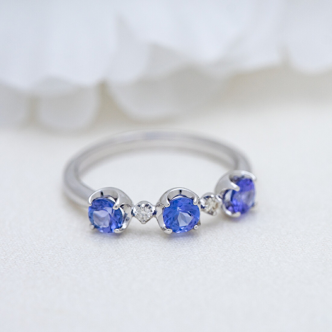 umu -アム- FINE JEWELRY STUIDIOタンザナイト ダイヤモンド リング「attore」rg0559_1.jpg