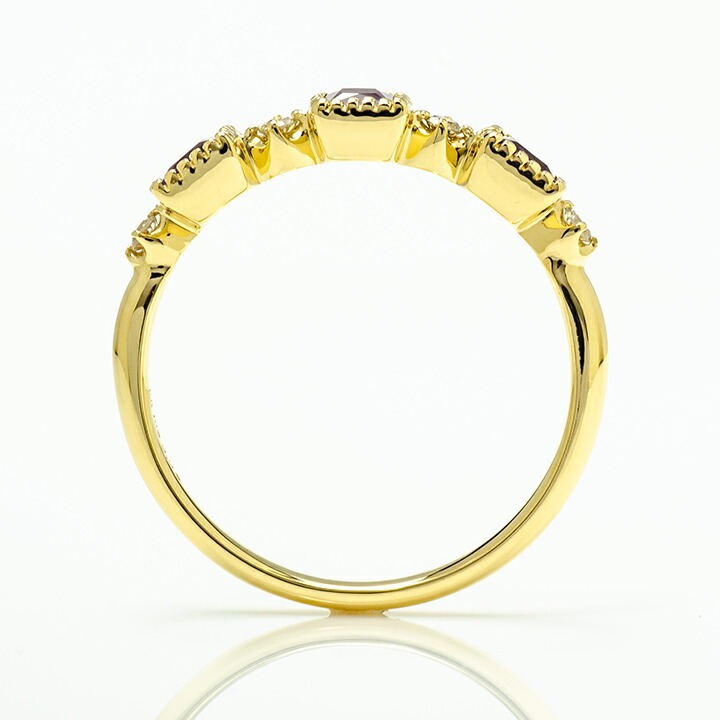 umu -アム- FINE JEWELRY STUIDIOK18 アメシスト ダイヤモンド リング 「altero」rg0560_s.jpg