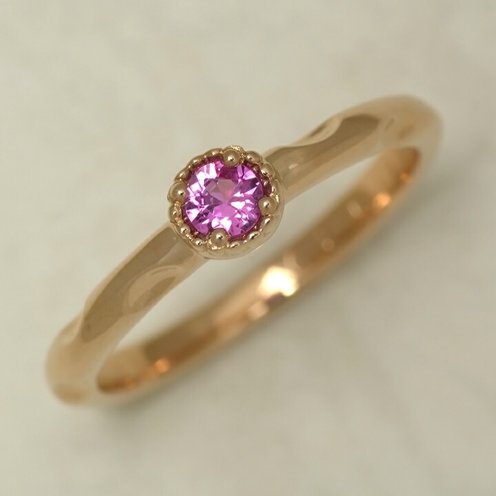 umu -アム- FINE JEWELRY STUIDIOピンクサファイア リング 「fossetta」rg0565_kanban2.jpg