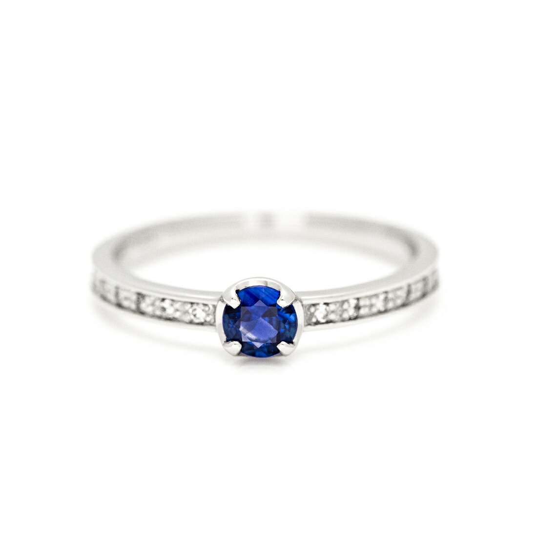 umu -アム- FINE JEWELRY STUIDIOブルーサファイア ダイヤモンド リング 「polarita」rg0584_m.jpg