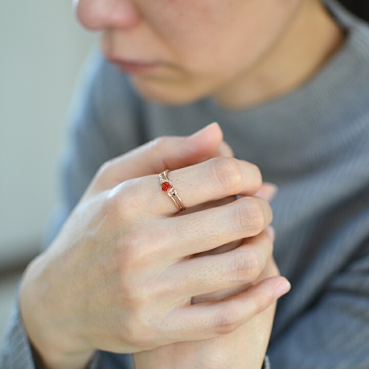 umu -アム- FINE JEWELRY STUIDIOK18 アンデシン リングrg0590_i2.jpg