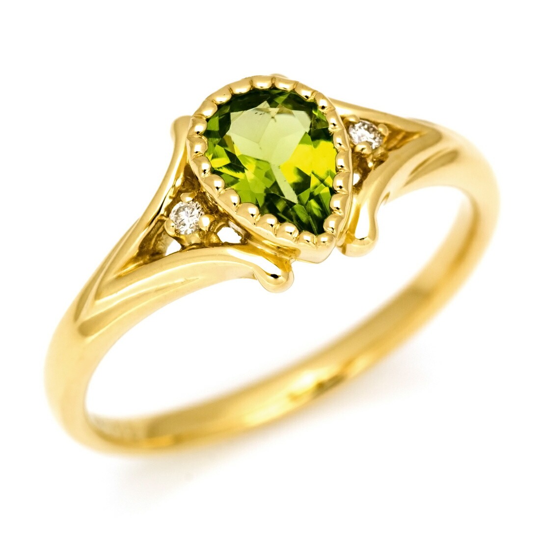 専用JE237★高級 ペリドット2.27ct マルチ K18WG ヘッド 鑑別付 専用JE237☆高級 ペリドット2.27ct マルチ K18WG ヘッド 鑑別付