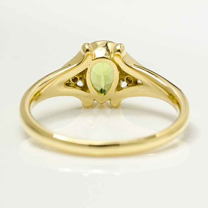 umu -アム- FINE JEWELRY STUIDIOペリドット ダイヤモンド リング 「pera」rg0594_u.jpg
