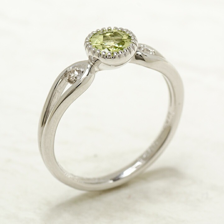 umu -アム- FINE JEWELRY STUIDIOK18 マリガーネット ダイヤモンド リング 「amica」rg0602_kanban2.jpg