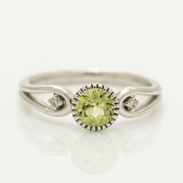 umu -アム- FINE JEWELRY STUIDIOK18 マリガーネット ダイヤモンド リング 「amica」rg0602_m.jpg