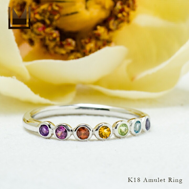 umu -アム- FINE JEWELRY STUIDIOK18 アミュレット リング 「ponte」rg0605_1.jpg