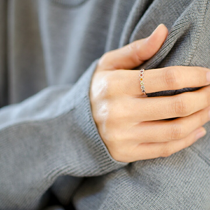 umu -アム- FINE JEWELRY STUIDIOK18 アミュレット リング 「ponte」rg0605_i3.jpg