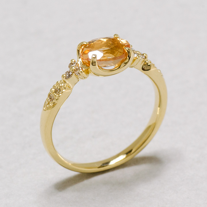 umu -アム- FINE JEWELRY STUIDIOK18 インペリアルトパーズ ダイヤモンド リング 「amanza」rg0608_kanban2.jpg