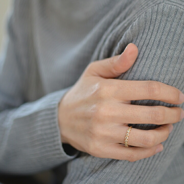 umu -アム- FINE JEWELRY STUIDIOブラウンダイヤモンド リング 「ponte」rg0609_i3.jpg