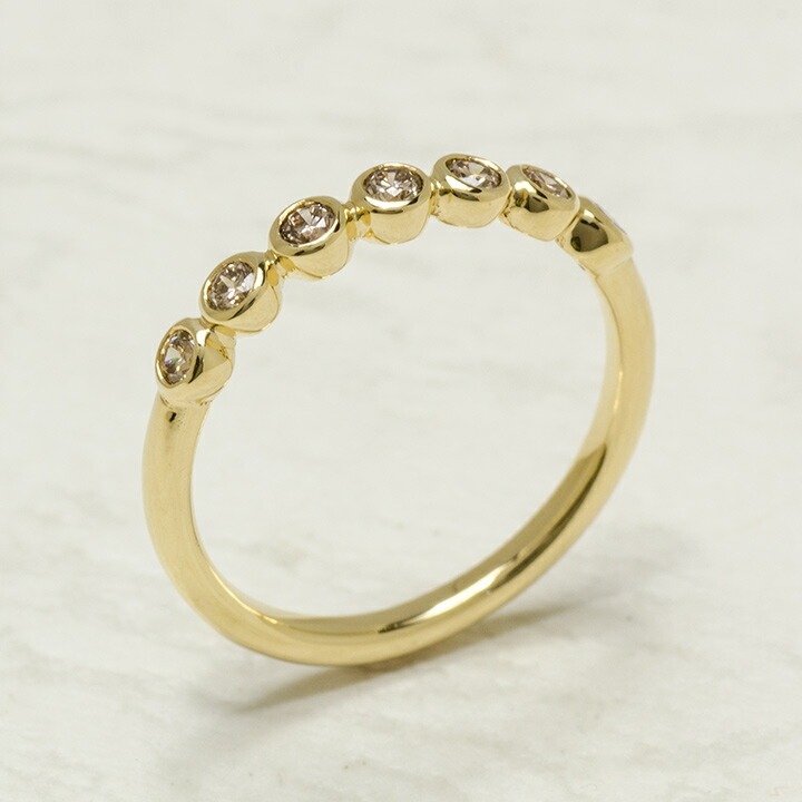 umu -アム- FINE JEWELRY STUIDIOブラウンダイヤモンド リング 「ponte」rg0609_kanban2.jpg