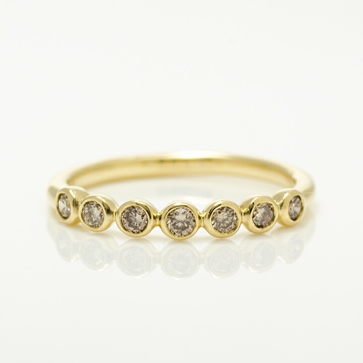 umu -アム- FINE JEWELRY STUIDIOブラウンダイヤモンド リング 「ponte」rg0609_m.jpg