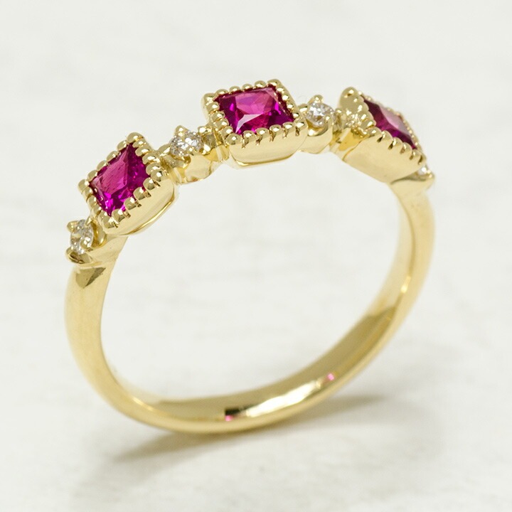umu -アム- FINE JEWELRY STUIDIOルビー ダイヤモンド リング 「altero」rg0615_kanban2.jpg