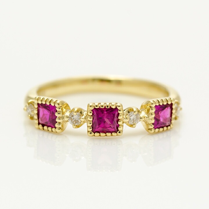umu -アム- FINE JEWELRY STUIDIOルビー ダイヤモンド リング 「altero」rg0615_m.jpg