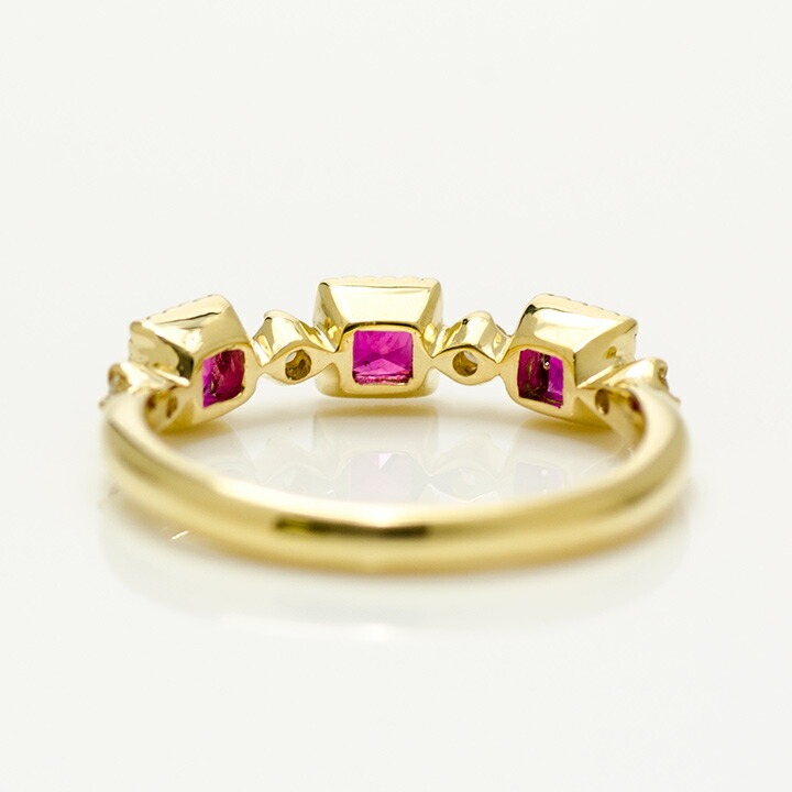 umu -アム- FINE JEWELRY STUIDIOルビー ダイヤモンド リング 「altero」rg0615_u.jpg
