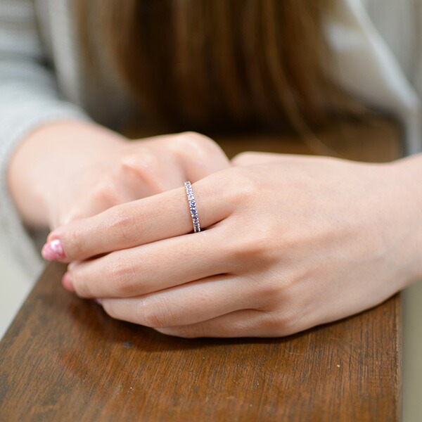 umu -アム- FINE JEWELRY STUIDIOロンドンブルートパーズ×アクアマリン フルエタニティリングrg0621_i2.jpg